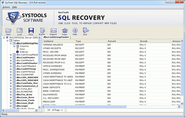 Repair SQL Server Database 6.0